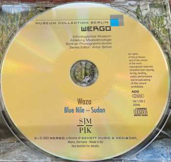 CD Berta: Waza, Bal Naggaro, Abangaraŋ - Sudan (Die Musik Der Berta Am Blauen Nil = Music Of The Berta From The Blue Nile)