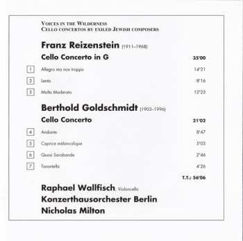 CD Raphael Wallfisch: Cello Concertos