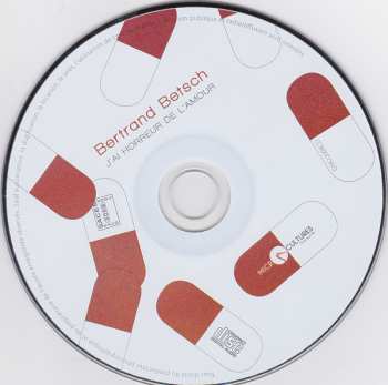 CD Bertrand Betsch: J'ai Horreur De L'Amour