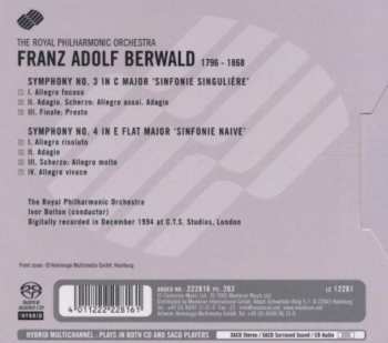 SACD Franz Berwald: Berwald