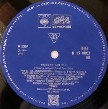 LP Bessie Smith: Bessie Smith