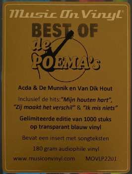 LP De Poema's: Best Of LTD | NUM | CLR