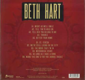 LP Beth Hart: Better Than Home  LTD | CLR