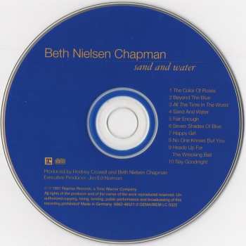 CD Beth Nielsen Chapman: Sand And Water