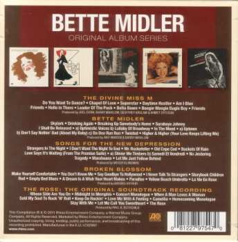 5CD/Set di cofanetti Bette Midler: Original Album Series