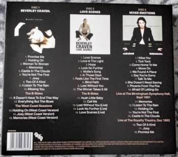 3CD/Set di cofanetti Beverley Craven: Memories: The Complete Epic Recordings 1990-1999 DIGI