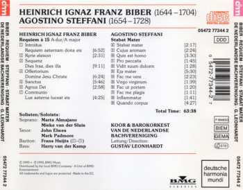CD Gustav Leonhardt: Requiem - Stabat Mater