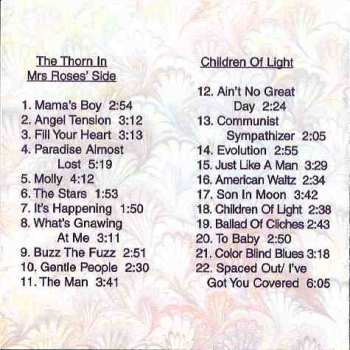 CD Biff Rose: The Thorn In Mrs Rose's Side / Children Of Light