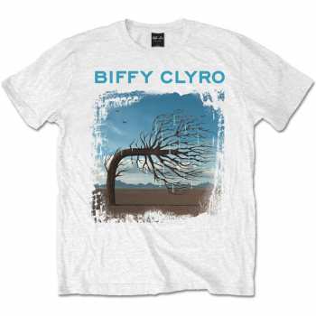 Merch Biffy Clyro: Maglietta Opposites White 