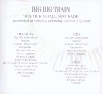 2CD/Blu-ray Big Big Train: Summer Shall Not Fade - Live At Loreley