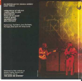 SACD Big Brother & The Holding Company: Cheap Thrills LTD | NUM