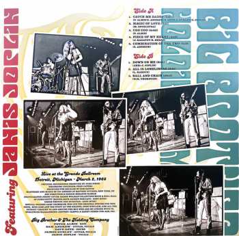 LP Big Brother & The Holding Company: Live At The Grande Ballroom, Detroit, Michigan, March 2, 1968 LTD