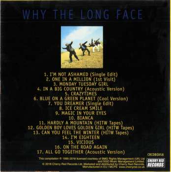 4CD/Set di cofanetti Big Country: Why The Long Face DLX