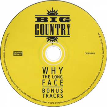4CD/Set di cofanetti Big Country: Why The Long Face DLX