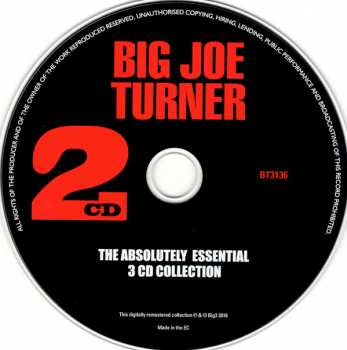 3CD Big Joe Turner: The Absolutely Essential 3cd Collection DIGI