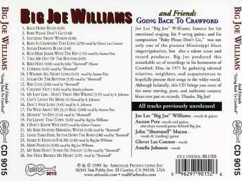 CD Big Joe Williams: Big Joe Williams And Friends, Going Back To Crawford