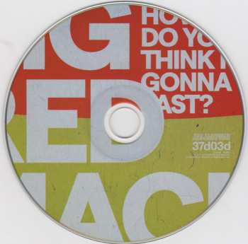 CD Big Red Machine: How Long Do You Think It's Gonna Last?