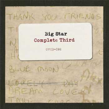 3CD/Set di cofanetti Big Star: Complete Third