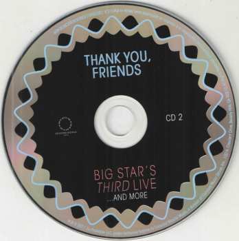 2CD/Blu-ray Big Star's Third: Thank You, Friends: Big Star's Third Live...And More