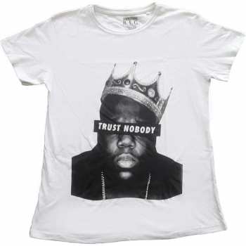 Merch Biggie Smalls: Donne Maglietta Trust Nobody