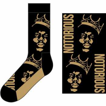 Merch Biggie Smalls: Calzini alla caviglia Gold Crown