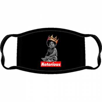 Merch Biggie Smalls: Mascherina Notorious Baby 