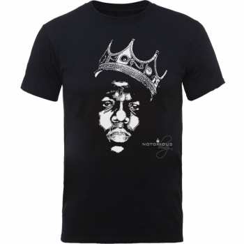 Merch Biggie Smalls: Maglietta Crown Face 