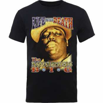 Merch Biggie Smalls: Maglietta Life After Death 