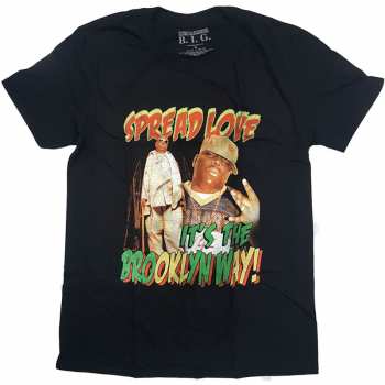 Merch Biggie Smalls: Maglietta Spread The Love 