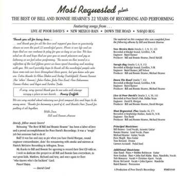 CD Bill And Bonnie Hearne: Most Requested Plus 