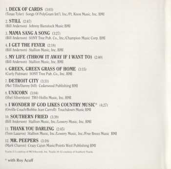 CD Bill Anderson: The Best Of Bill Anderson