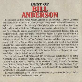 CD Bill Anderson: The Best Of Bill Anderson