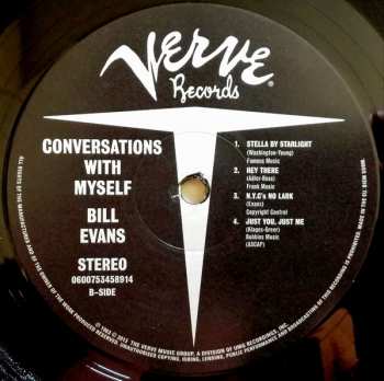 LP Bill Evans: Conversations With Myself