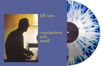 LP Bill Evans: Conversations With Myself (180g) (limited Handnumbered Edition) (clear/blue Splatter Vinyl)