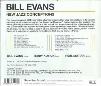 CD Bill Evans: New Jazz Conceptions