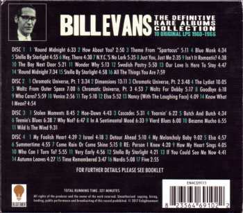 4CD/Set di cofanetti Bill Evans: The Definitive Rare Albums Collection