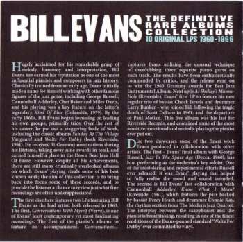 4CD/Set di cofanetti Bill Evans: The Definitive Rare Albums Collection