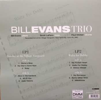 2LP Bill Evans: Sunday At The Village Vanguard / Waltz For Debby