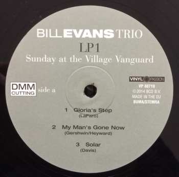 2LP Bill Evans: Sunday At The Village Vanguard / Waltz For Debby