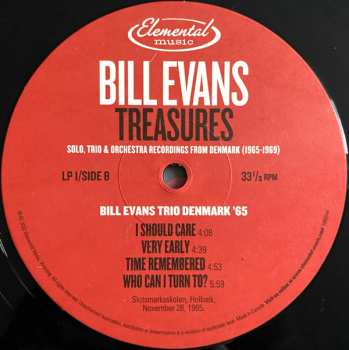 3LP Bill Evans: Treasures (Solo, Trio & Orchestra Recordings From Denmark (1965-1969)) LTD | NUM