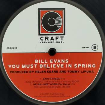 2LP Bill Evans: You Must Believe In Spring LTD