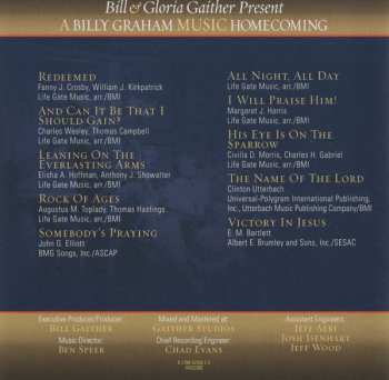 CD Bill & Gloria Gaither: A Billy Graham Music Homecoming, Volume One