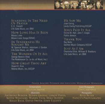 CD Bill & Gloria Gaither: A Billy Graham Music Homecoming, Volume One