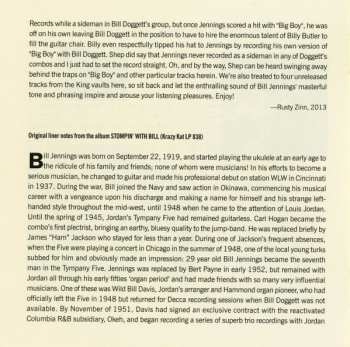 2CD Bill Jennings: Architect Of Soul Jazz (The Complete Early Recordings 1951-1957)