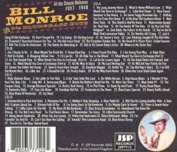 4CD Bill Monroe & His Blue Grass Boys: Bill Monroe And His Bluegrass Boys 1936-1949