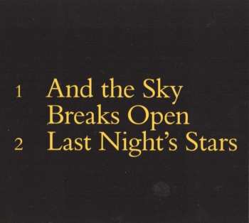 CD Bill Thompson: and the sky breaks open.