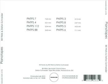 CD Bill Wells: Pianotapes