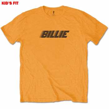 Merce Billie Eilish: Dětské Tričko Racer Logo Billie Eilish & Blohsh  5-6 let