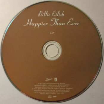 CD/DVD Billie Eilish: Happier Than Ever = ハピアー・ザン・エヴァー DLX | LTD