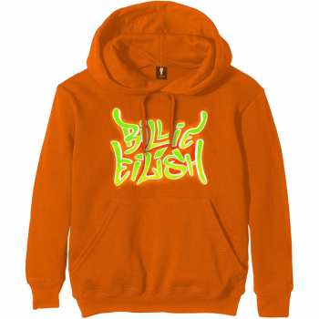 Merce Billie Eilish: Mikina Airbrush Flames Blohsh  M